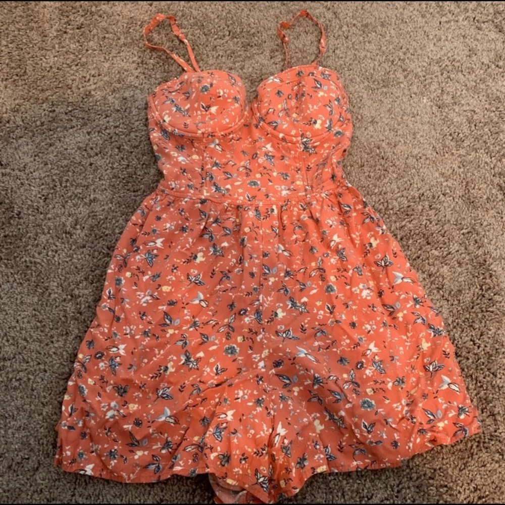 Abercrombie built in bra romper